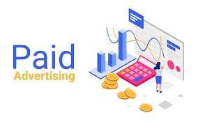 Paid advertisements 