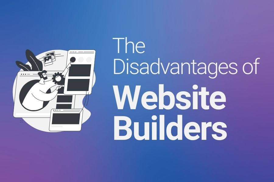 WEBSITE BUILDING
disadvantages